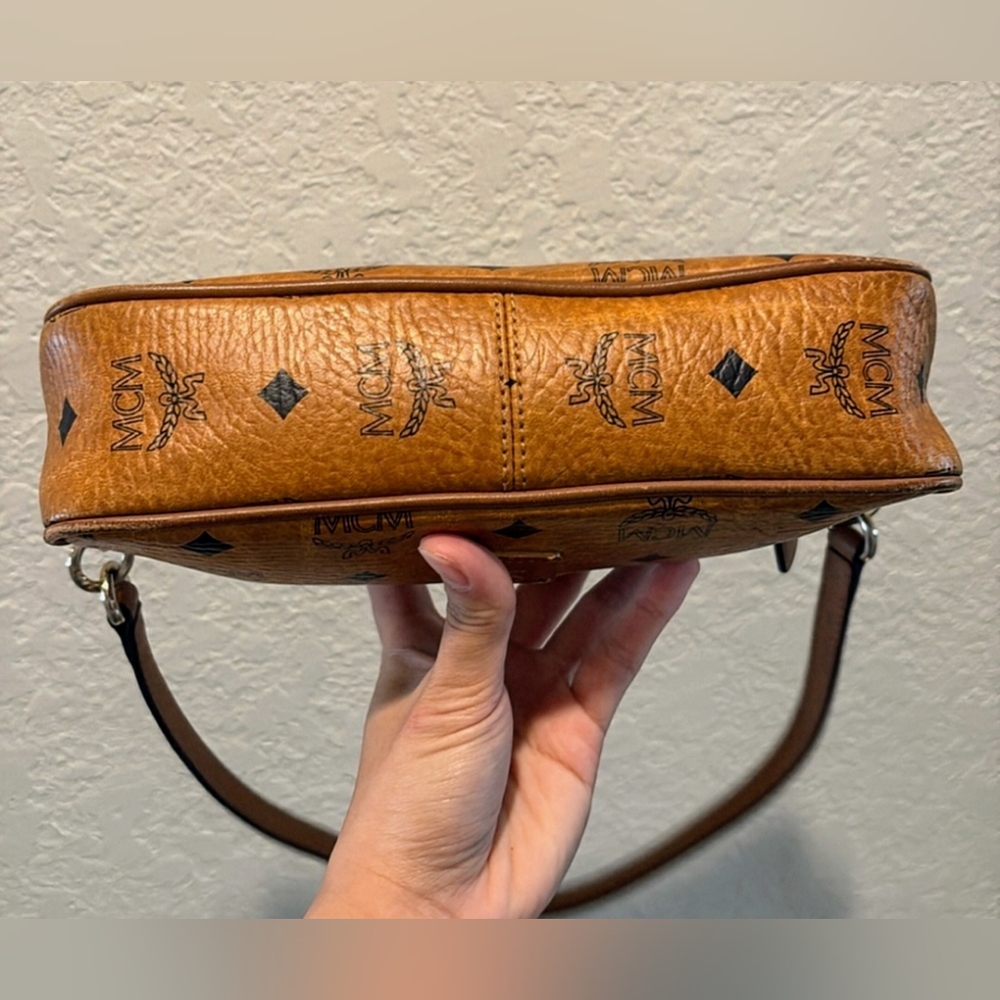 SOLD SOLD SOLD SOLD MCM Mini Bag Cognac EUC - Picture 5 of 11